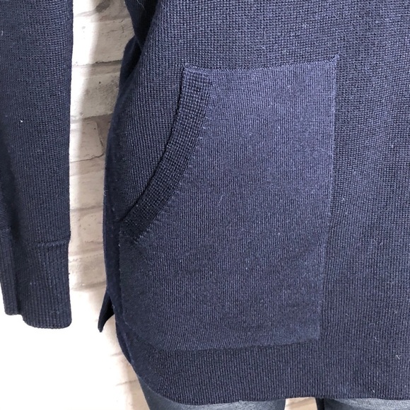 J. Crew navy crew neck sweater, XXS - Picture 3 of 7